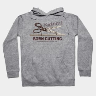 Natural Born Cutting Vintage Scissors Hoodie